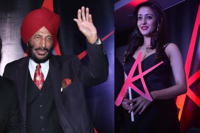 Raima Sen and Milkha Singh inaugurates Aauris in Kolkata