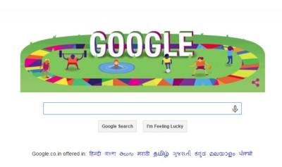 Google doodles to mark start of 14th Special Olympics World Summer Games