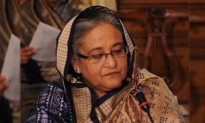 Hasina questions 'umpiring' during India-Bangladesh match