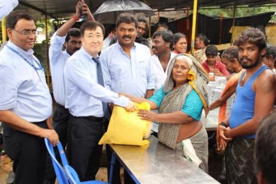 Chennai flood: Hyundai lends a helping hand