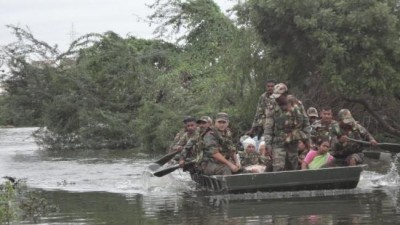 Army continues flood relief operations 