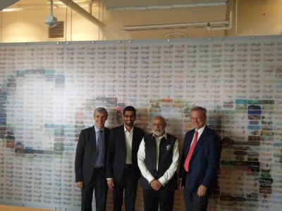 After Facebook, PM Modi visits Google's headquarter
