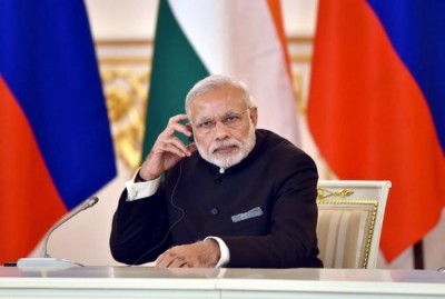 Modi visits Atal Bihari Vajpayee's residence to greet him on birthday