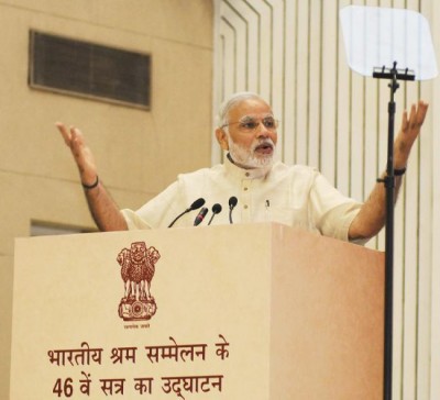 Indian society should develop a conciseness  towards dignity of labour: PM Modi