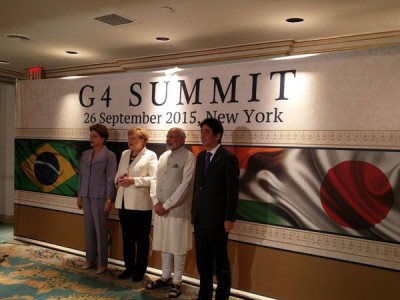 We live in a fundamentally different world from the time the UN was born: PM Modi tells G-4 summit