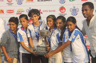 7th QPR - South Mumbai Junior Soccer Challenger:  Young guns Renee and Tricia fire St. Anneâ€™s to title 