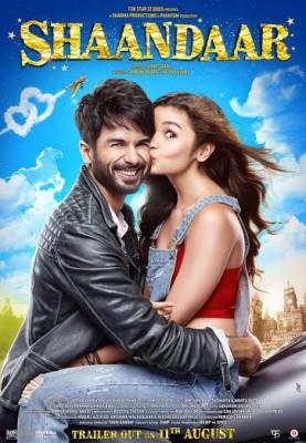 First poster of Alia-Shahid's "Shaandaar" released 