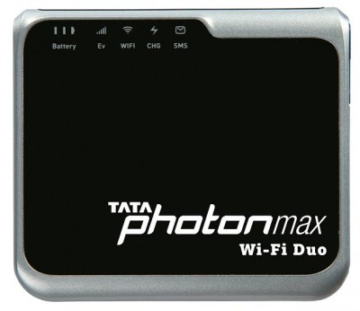 Tata Docomo launches internet on Go 'Photon Max Wi-Fi Duo'