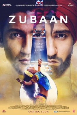 Fascinating poster of 'Zubaan' released