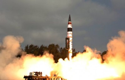  Agni-V missile test fired successfully