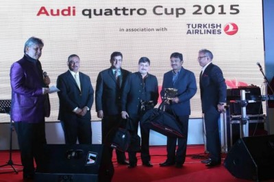 Patnaik, Sutar qualify for India Finals of Audi quattro Cup 2015