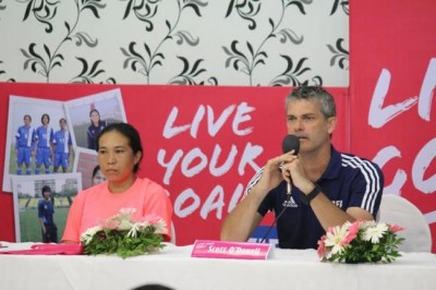 We aim to popularise Football among girls, states O'Donell