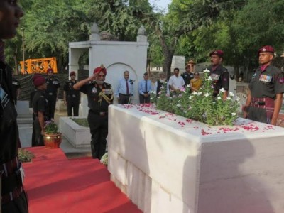Wreath laying ceremony to commemorate death anniversary of Brigadier Mohammad Usman, MVC held