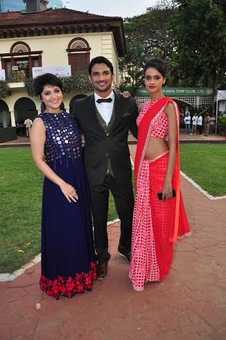 Detective Byomkesh Bakshy team attends the derby 