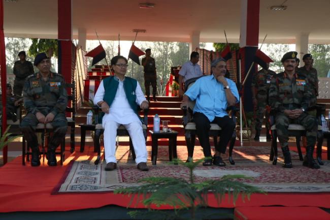 Defence Minister reviews operational preparedness in North East 