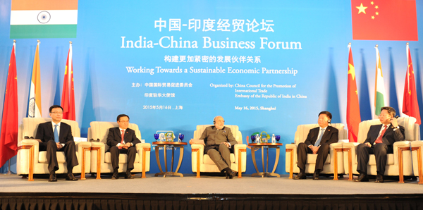  Modi meets the Chinese CEOs