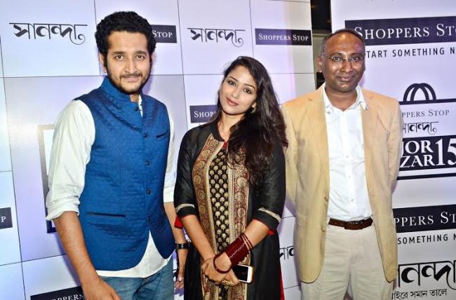 Parambrata glams up Shoppers Stop Sananda Pujor Bazar 