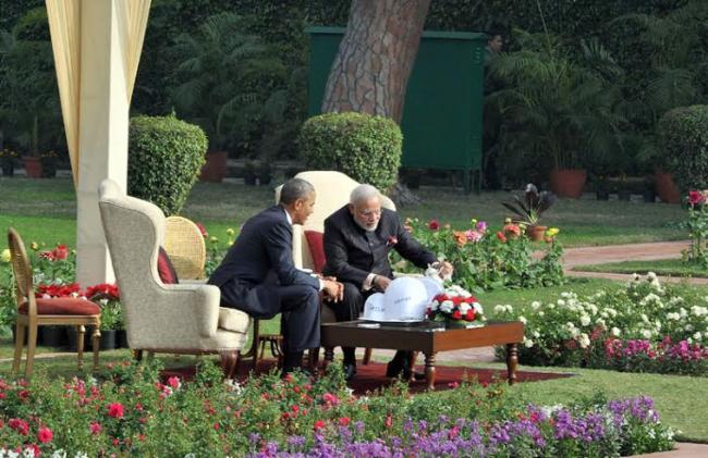 US President Barack Obama in India