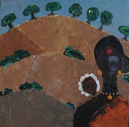 Artiste Mamta Sen pays tribute to poor farmers of Sawantwadi 