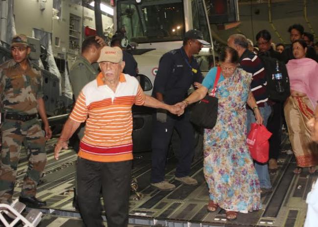 IAF evacuates 546 Indian nationals from quake hit Nepal 