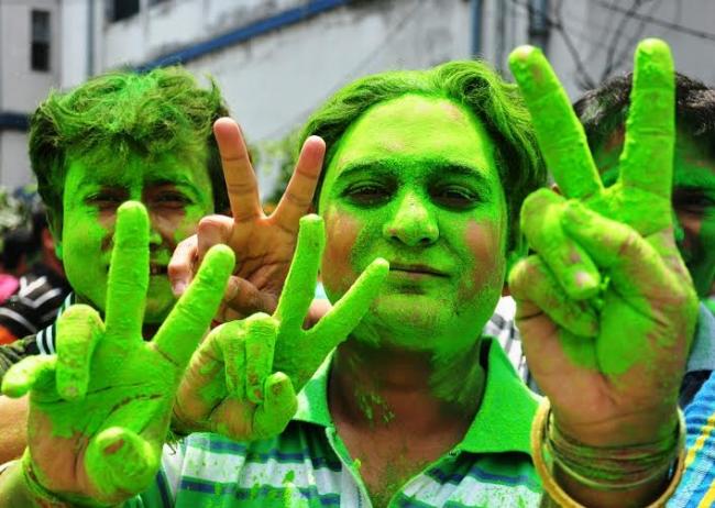 TMC celebrates civic polls victory