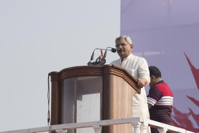 CPI-M attacks TMC, BJP at Brigade rally