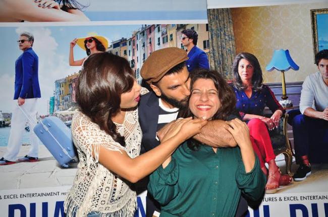 Anil, Priyanka, Ranveer glam up Dil Dhadakne Do gathering