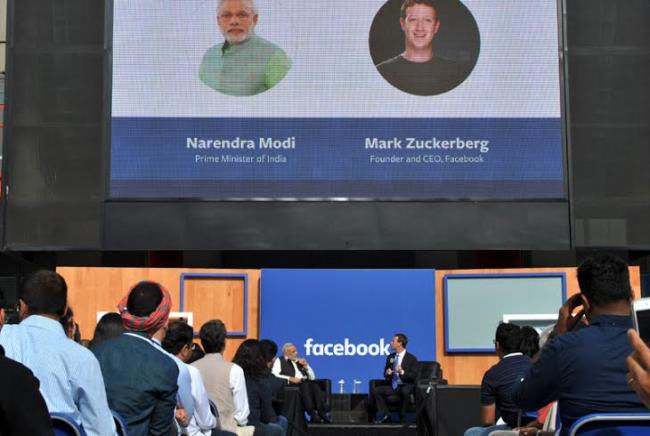 PM Modi visits Google, Facebook HQs