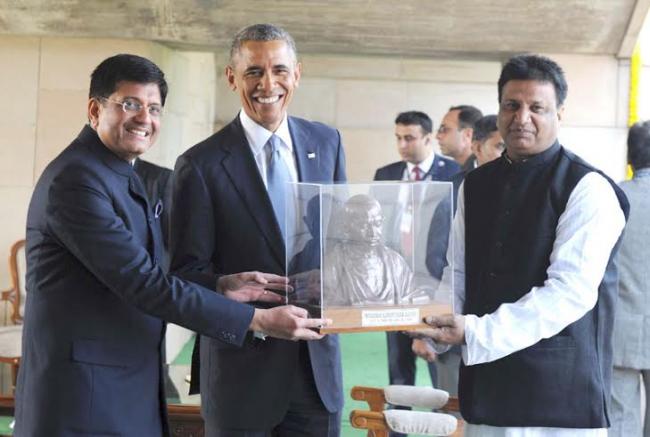 US President Barack Obama in India