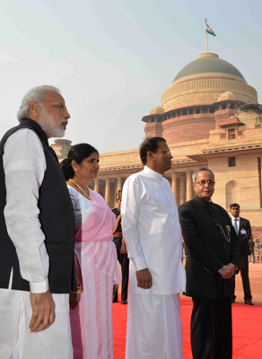Sri Lanka President Maithripala Sirisena visits India, holds talks with PM Modi