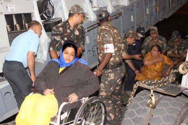 IAF evacuates 546 Indian nationals from quake hit Nepal 