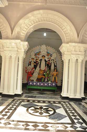 Durga Puja celebrations at Rani Rashmoni's house