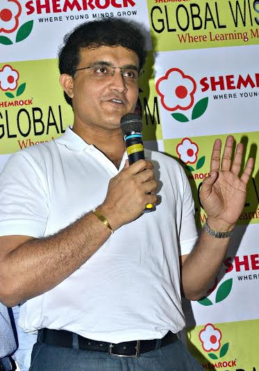 Sourav Ganguly inaugurates Shemrock Global Wisdom, a pre-school