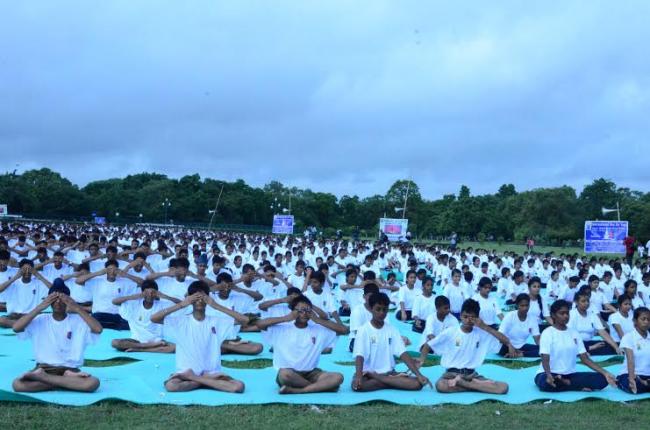World Yoga Day in Kolkata
