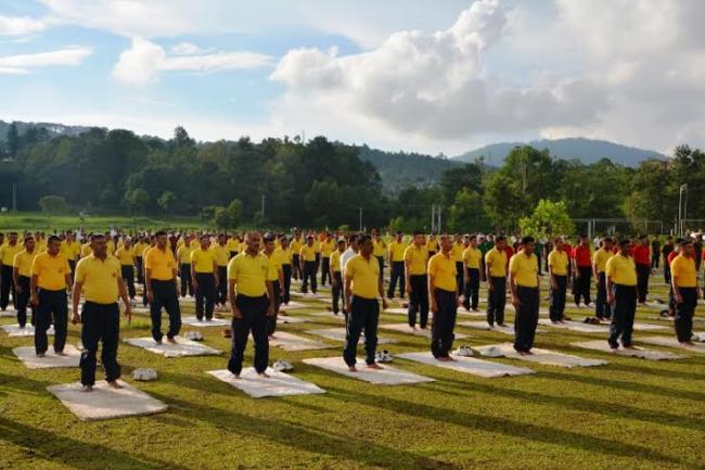 Shillong: International Yoga Day celebrated at Air Force and Army establishments 