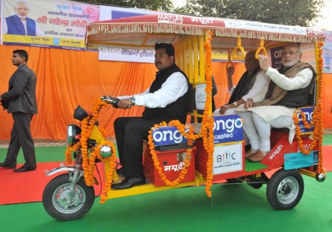 Narendra Modi in Varanasi