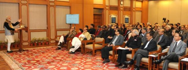 PM's interacts with Secretaries on the last day of the year