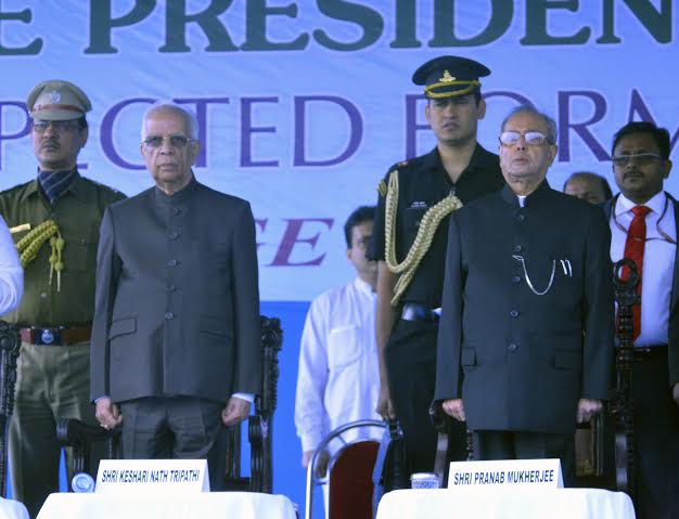 Pranab Mukherjee  visits Vidyanagar College