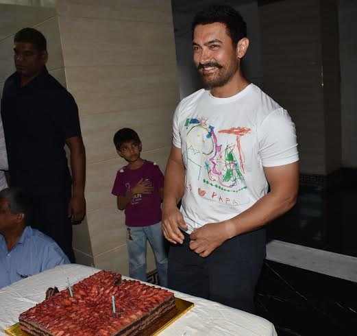 Aamir Khan celebrates his birthday 