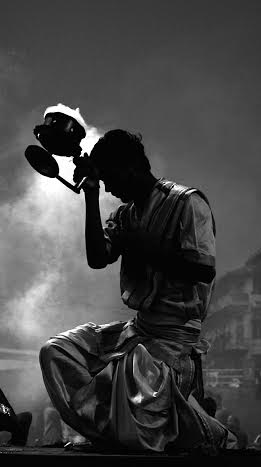 The aura of Ganga Aarti at Varanasi
