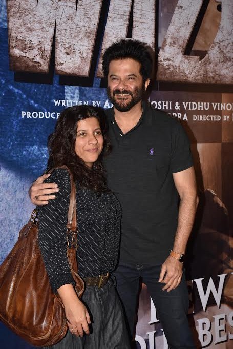 Sachin Tendulkar attends Wazir's special screening