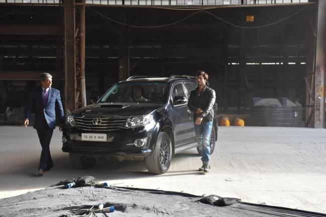 Vidyut Jamwal shoots for Commando 2