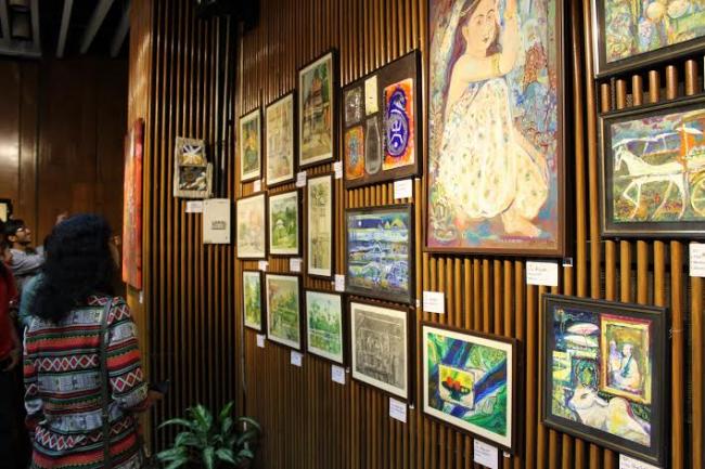 American Center hosts Partha Dey's Painting and Ceramic Exhibition