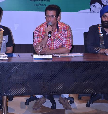 Bollywood actor Sharman Joshi visits Kolkata