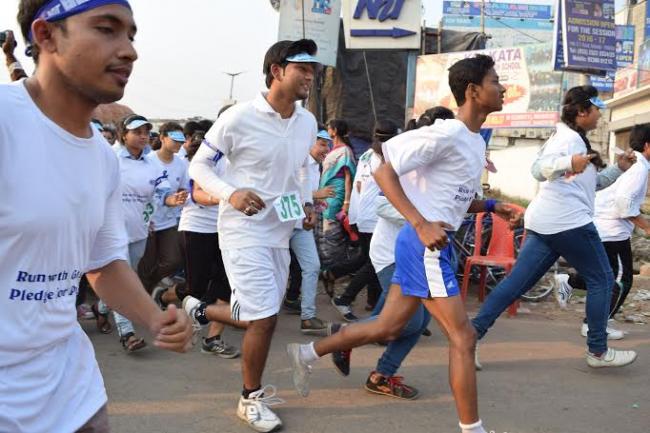 Narula Institute of Technology organises  mini marathon 
