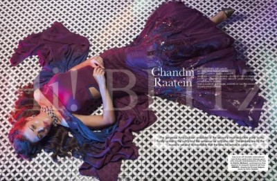 Amy Jackson appears on Hi Blitz Magazine cover