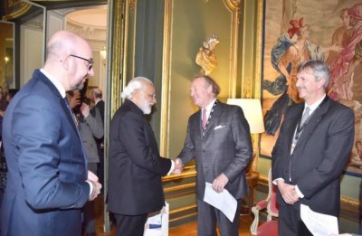 Narendra Modi in Brussels