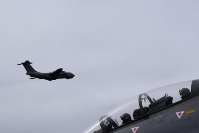Indian Air Force IL 78 takes off
