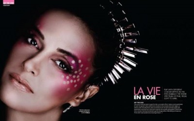 Neha Dhupia appears on cover of Femina Salon & Spa Magazine