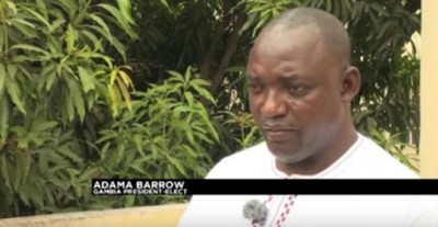 New Gambian President-elect hails shock win as 'new beginning'